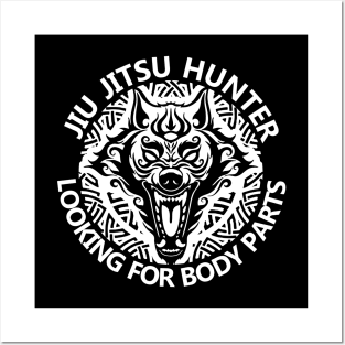 Jiu Jitsu Hunter - BJJ hunter Posters and Art